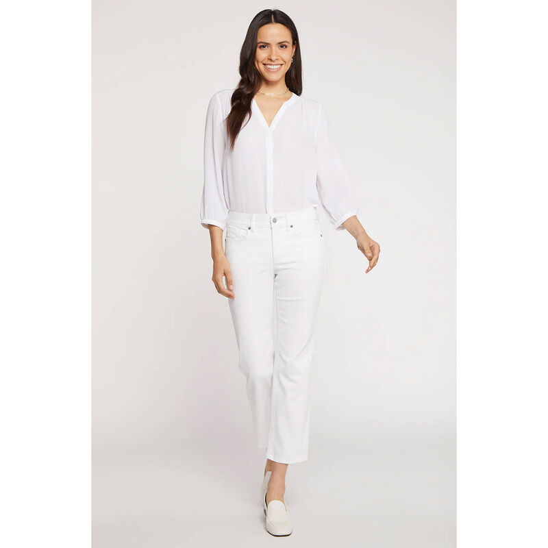 NYDJ Marilyn Straight Ankle Jeans image number 3